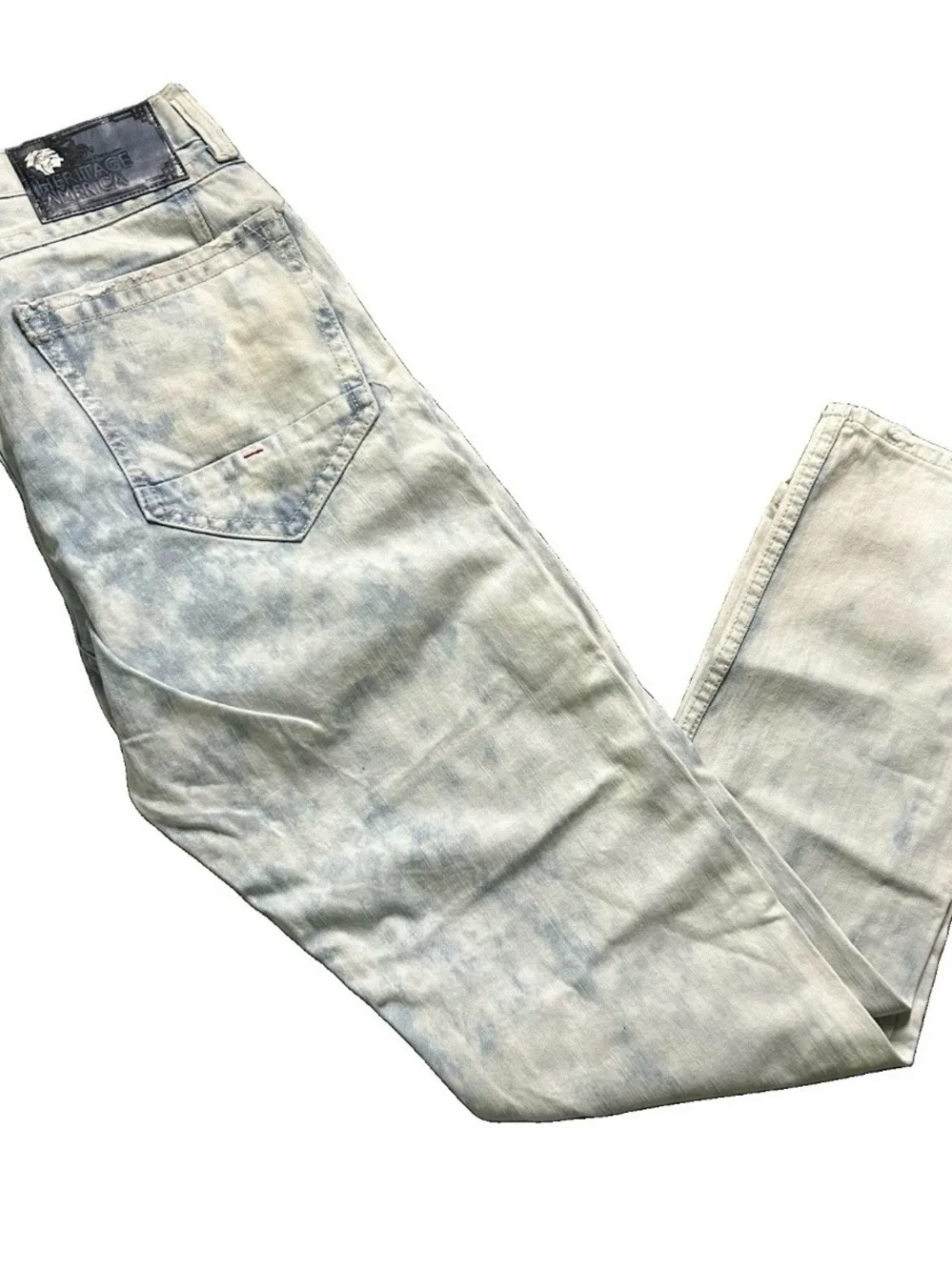 Men’s Heritage America Light Wash Jeans Size 38x34